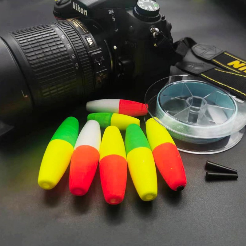 YOTO Peg Floats,Santee Cork Float for Catfih,Slip Foam Cigar Floats