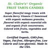 St. Claire's Mints, Organic Sour Lemon Tarts Tin, 6X43g