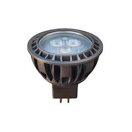 Brilliance MR-16 Low Voltage 12v LED Landscape Lighting Replacement Lamp Bulb 7 Watt, 30 Degree Spread, 2700K, Dimmable, OEM Professional Series, Replaces 50W Halogen