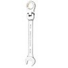 sourcing map Flex Head Ratchet Wrench Spanner 11/16" SAE Ratcheting