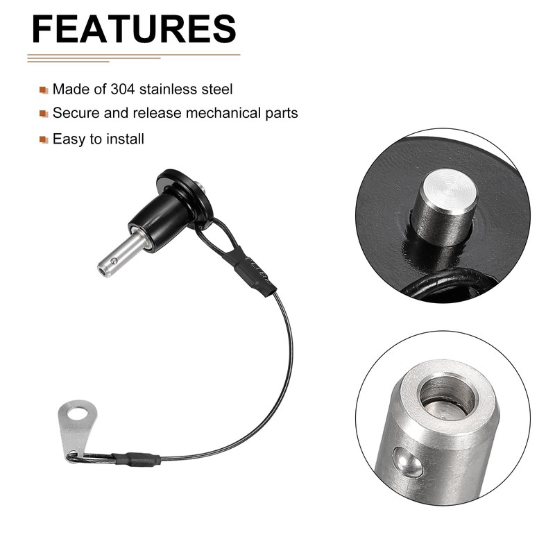 DTGN 5mmx10mm(DxL) Quick Release Pin - Good for Quickly Connecting