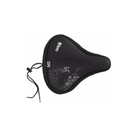 Selle Royal Memory Foam Cover L Indent Saddle, schwarz, 25 x 22 x 22 cm