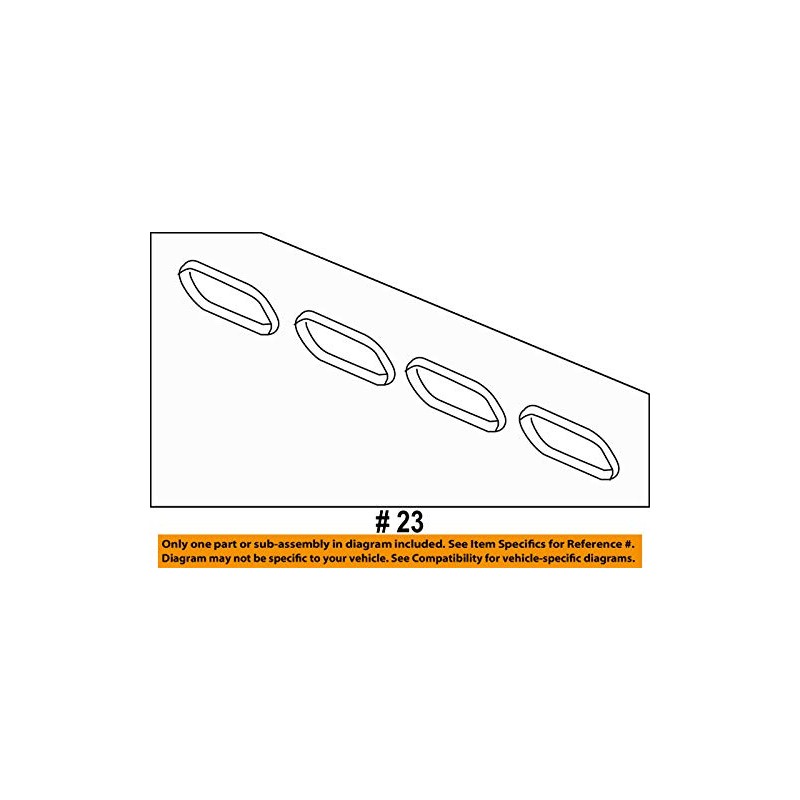 Honda 17115-5A2-A01, Engine Intake Manifold Gasket