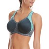 Freya Women's Sonic Underwire Sports Bra, Carbon, 34 B UK