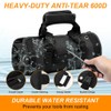 Adiwo Tool Roll Bag, Tool Roll Pouch with 4 Zip