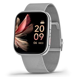 FITVII Health & Fitness Tracker (Answer/Make Calls), Smart Watch with 24/7 Heart Rate and Blood Pressure, Sleep Tracking Monitor, 120+ Sport Mode Activity Tracker