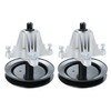 Youxmoto (2Pcs) 618-04822 Spindle Assembly with Pulley Compatible with MTD