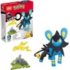 MEGA Construx GMD36 Pokémon Luxio, Building Set with 70 Building