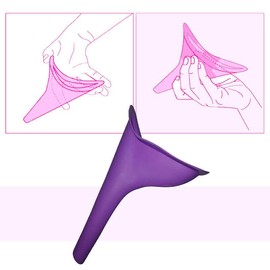 AIMALL Urinal for Women，Portable Camping Female Her She Urinal Funnel Ladies Woman Urine for Camping Travel Hiking Gear, 5.9x3.9 In, Easy-to-Use and Clean, Essential Outdoor Accessory for Women