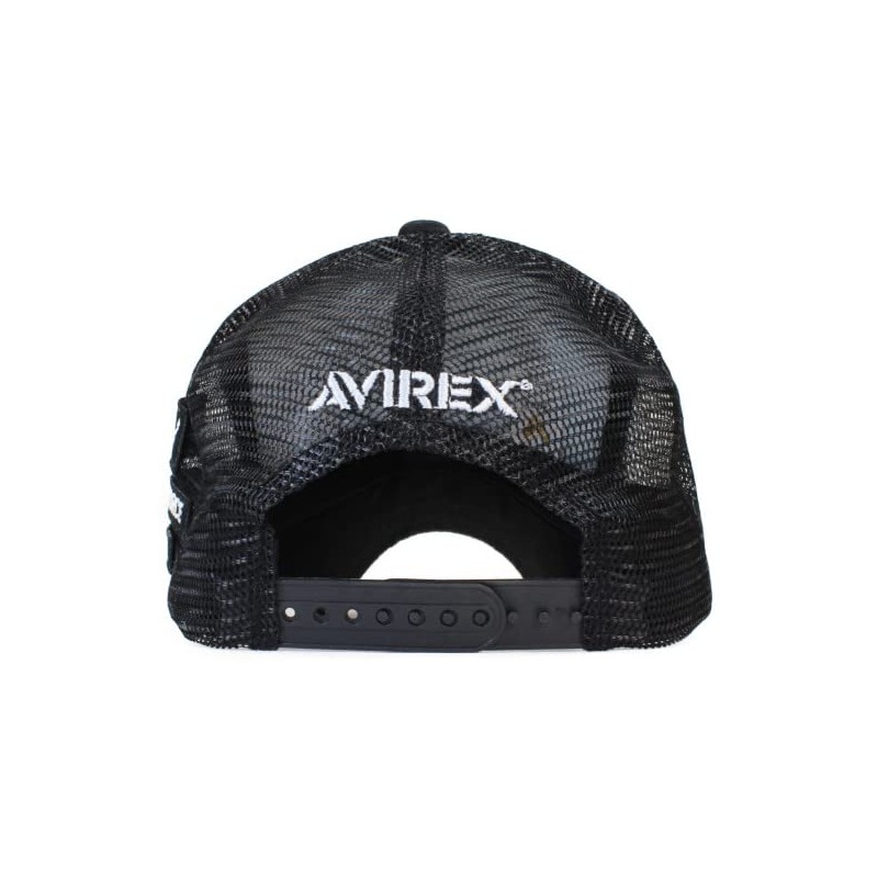 AVIREX Avilex Men's Hat, Mesh Cap, Large Sizes, XL, SPACE