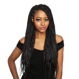Mane Concept Braids A Fri-Naptural BRD308 3X I Define Easy Knotless Braid 52" (3-PACK, 1)