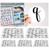 5Pcs Transparent Stamp DIY Journal Scrapbooking 39 Character Lower Case
