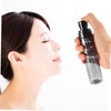 PACKOVE 5pcs Semi-transparent Black Fine Mist Spray Bottles Refillable Sub