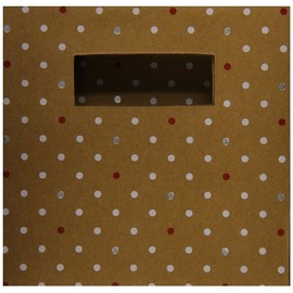 Boston International Progress Luv2pak Mod Gift Bag, Eco Holidot, Micro Mini, 5.75-Inch, 10 Count (Pack of 3)