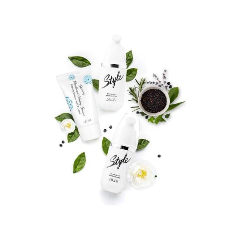LIRR SET 리르 스타일 블랙헤드 모공 브러쉬 클렌져 20ml+클로징 모공세럼