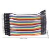 10Pcs Jump Wire Plastic Male to Female Connecting Cable for