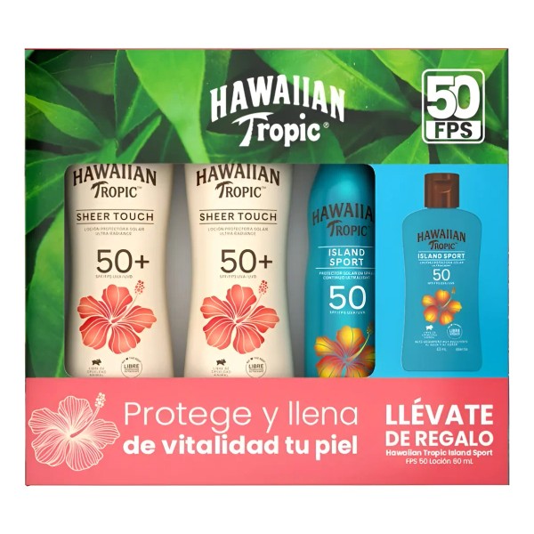 Protector Solar Hawaiian Tropic 2 Sheer Touch+2 Island Sport