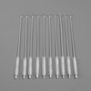 Stainless Steel Straw Cleaning Brush Set (10-Pack, 20x0.7cm) Straw Brush 3ea