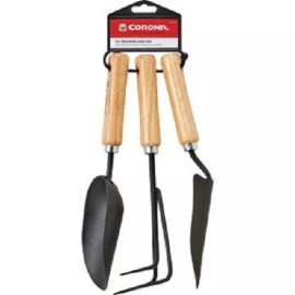 Corona (3-pk) Corona Wood Handle Garden Tool Set (3-Piece) Model: SP10002
