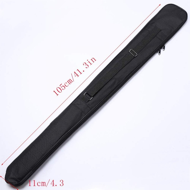 Wanggang Deluxe Universal Nylon/Canvas Sword Case 105 cm Black