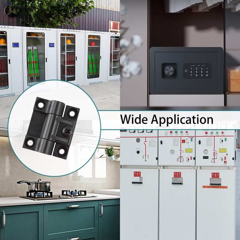 bociloy 43mmx36mm Adjustable Torque Position Control Hinges, Adjustable Plastic Cabinet