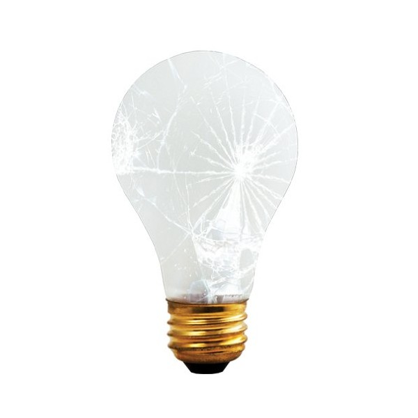 Bulbrite 75A/RS/TF 75-Watt Incandescent Standard A19 Rough Service and Shatter Resistant, Medium Base, Frost, 24 Bulbs