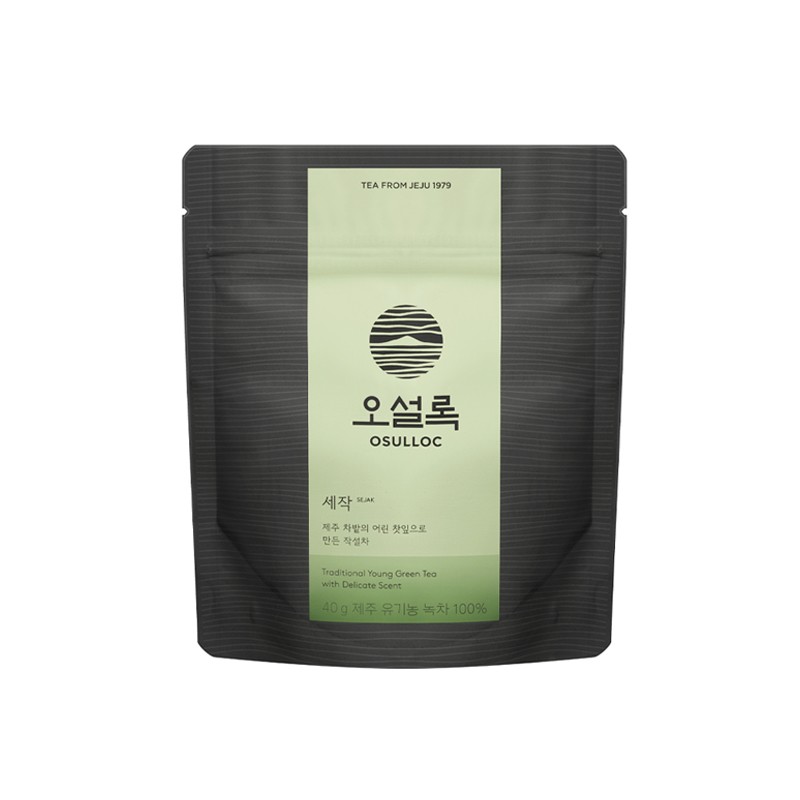 Osulloc [오설록]세작 40g (원산지:상세설명참조) [O'sulloc] Sejak 40g (Origin: Refer to