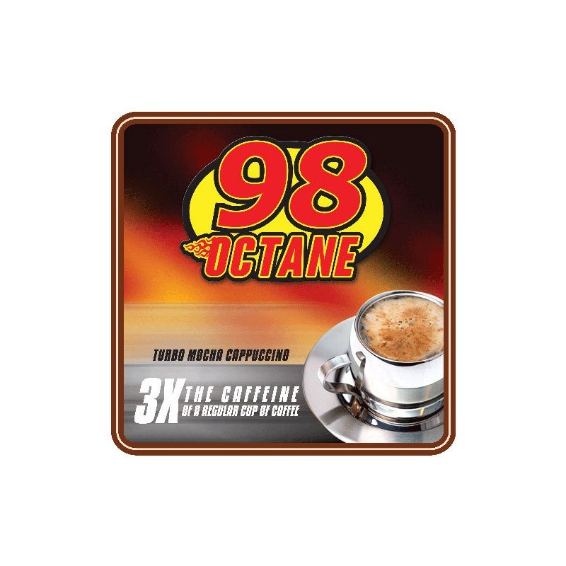 Cappuccino Supreme 2 lb bag 98 Octane Turbo Mocha Instant