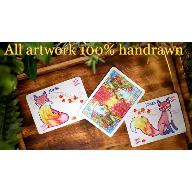 MJM Red Fox Enchanted Puzzle Playing Cards