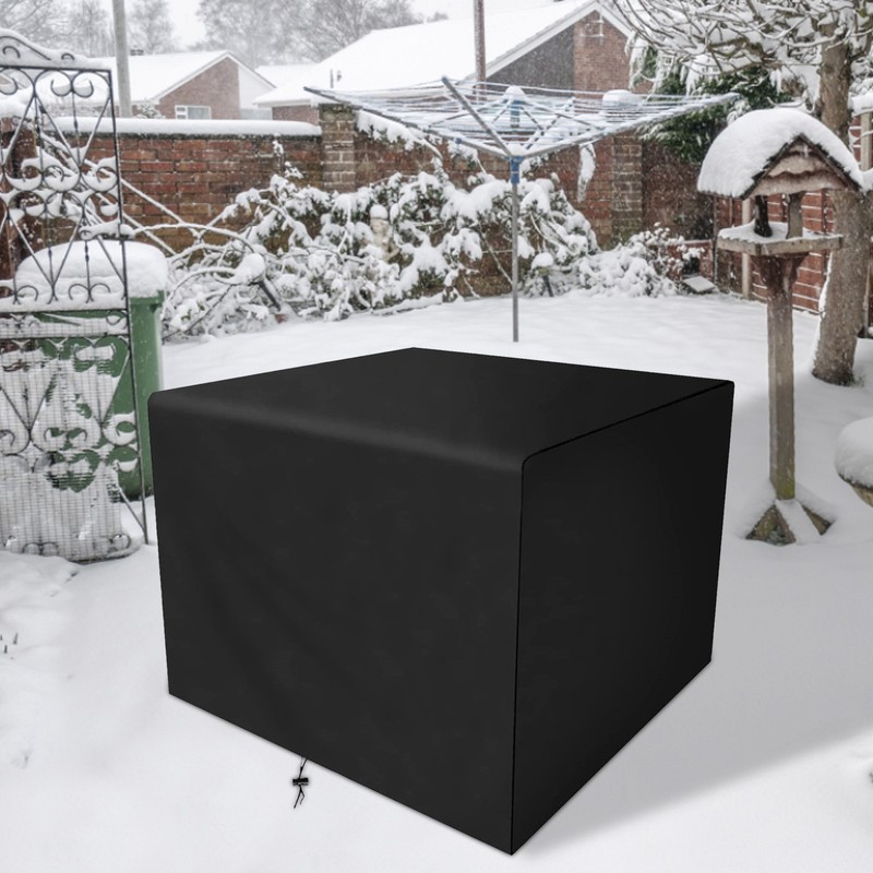 Dust Cover 100x60x90cm Rectangle Dust Sun Protection Weatherproof Breathable Tear