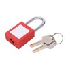 Oil Gas Valve Lockout Device with Safety Padlock Keys for