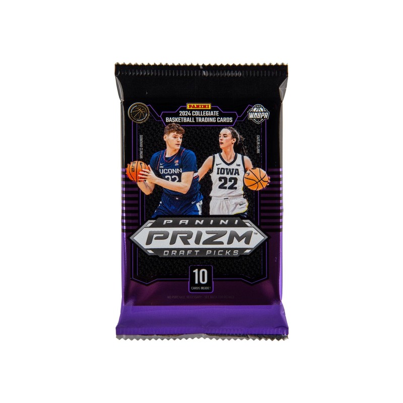 2024-25 Panini Prizm Draft Picks Collegiate Basketball Trading Cards Mega