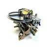 2 Barrel Carburetor 350 CFM Manual Choke silver