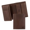 camel active Bilbao Men's RFID Portrait Leather Wallet, Medium, Cognac,
