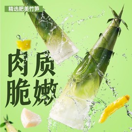 Spicy Crispy bamboo shoots 250g (8.8oz) Small package of dried mustard shoots (25g*10 package) Instant pickled bamboo shoots under pickled mustard