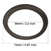 uxcell Air Compressor Compression Piston Ring Replacement Part 73mm OD