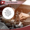 HEROFFIX Engine Oil Cooler for Ford Edge 07-09 V6 3.5L