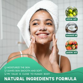 EDSRDRUS 4LB Unscented Glycerin Soap Base DIY Handmade Soap Moisturizing Melt and Pour Soap Base for Crafting, Vegetable Glycerin & Coconut Oil, Easy to Cut (White,4LB)