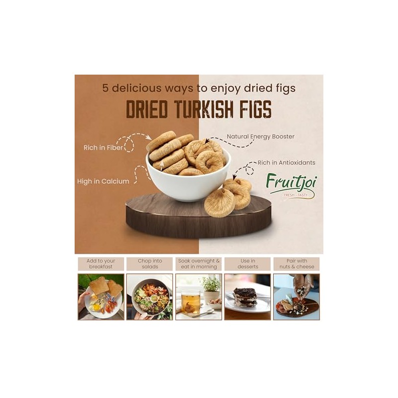 Fruitjoi Turkish Dried Figs – Premium Natural Figs, No Added
