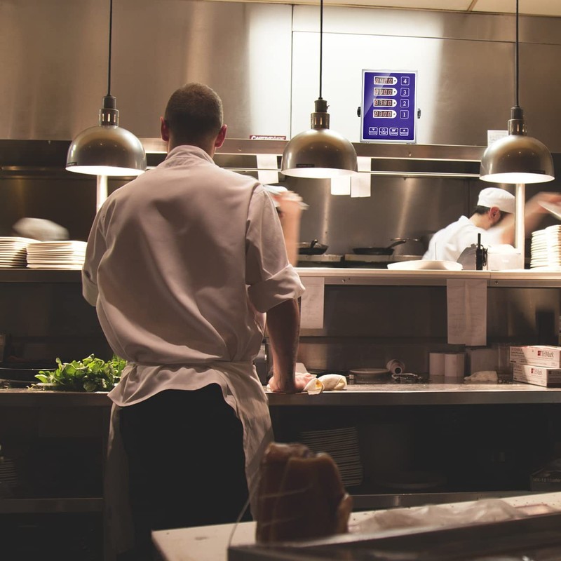 YOOYIST Precision Kitchen Timers for Cooking – 4 Channel Commercial