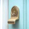 TERF® Heavy Duty Victorian Door Cylinder Latch Pull Polished Brass