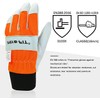Intra-FIT Chainsaw Gloves Saw Protection on Left Hand Back, Cut-Resistance