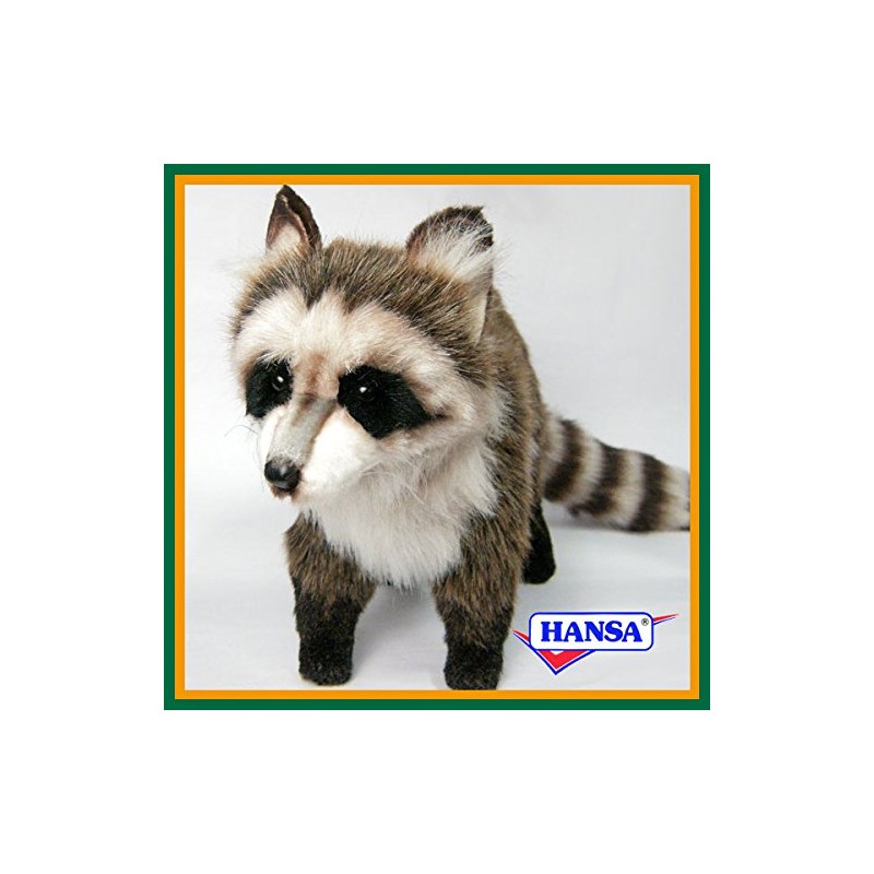 HANSA ハンサ ぬいぐるみ 5238 アライグマ 38 RACOON STANDING