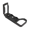 Aluminum Alloy Camera Grip L Bracket with 1/4in 3/8in for