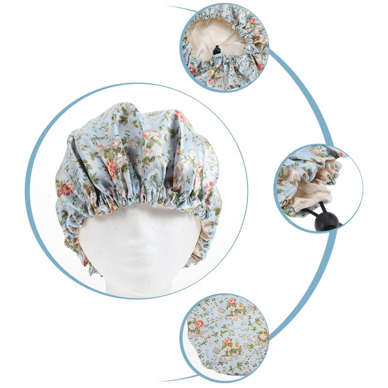 SAFIGLE Sleep Bonnet for Boy Girl Adjustable Buckle Design Soft