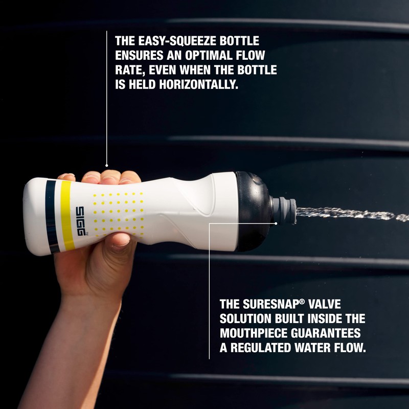 SIGG - Soft Bike Water Bottle - Pulsar Black -