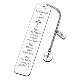 Confirmation Gifts for Teen Girls, Confirmation Decorations, Confirmation Gifts for Girls Teenage Girl Teenage Boys, Baptism First Communion Gifts for Girls Boys Christian Gifts Religious Bookmark