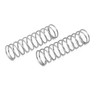 sourcingmap Compression Spring,304 Stainless Steel,14mm OD,1mm Wire Size,50mm Free Length,Silver