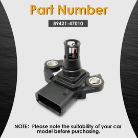 89421-47010 MAP Sensor Fit for 2011-2020 Toyota Prius/Prius C/Prius V Tundra Sequoia GX460 4.6L Highlander GS450h RX450h RX450hL 3.5L CT200h