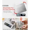 BOMATA 0.1g High Precision Food Scale, USB Rechargeable, 13lb Digital